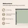 Mintgroen - Effen kleur Balkonbeschermer Duitsland klein 596 -specs_NL