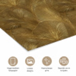Organisch - Lijnen - Goud poster papier klein 62 -closeup_NL