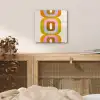 Stapel - Vormen - Geblokt - Oranje plexiglas 5mm klein -sfeer4