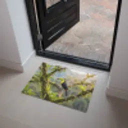 Toekan - Jungle - Natuur - Kleurrijk Deurmat klein -sfeer5