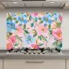 Blauw - Roze - Bloemen keuken achterwand spatscherm klein -3d_website