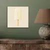Minimalistisch - Waterijsje - Stokje - Beige aluminium wit klein -sfeer2