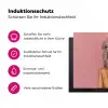 Leeuw - Pak - Geruit - Bril Inductie beschermer vinyl 3mm klein -zzzzzzz-lf-ups