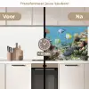 Water - Koralen - Vissen - Lichtinval keuken achterwand 2 middel -voor-na2_NL