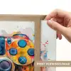 Kinder- en tiener kamer - Gaming - Game controller Light Box met batterij (Wandlamp) middel -USP_websiteprintNL