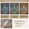 Monstertruck - Bliksem - Blauw - Jongens - Auto Light Box met kabel (Kinderlampje) klein -USP_lichtkleurNL