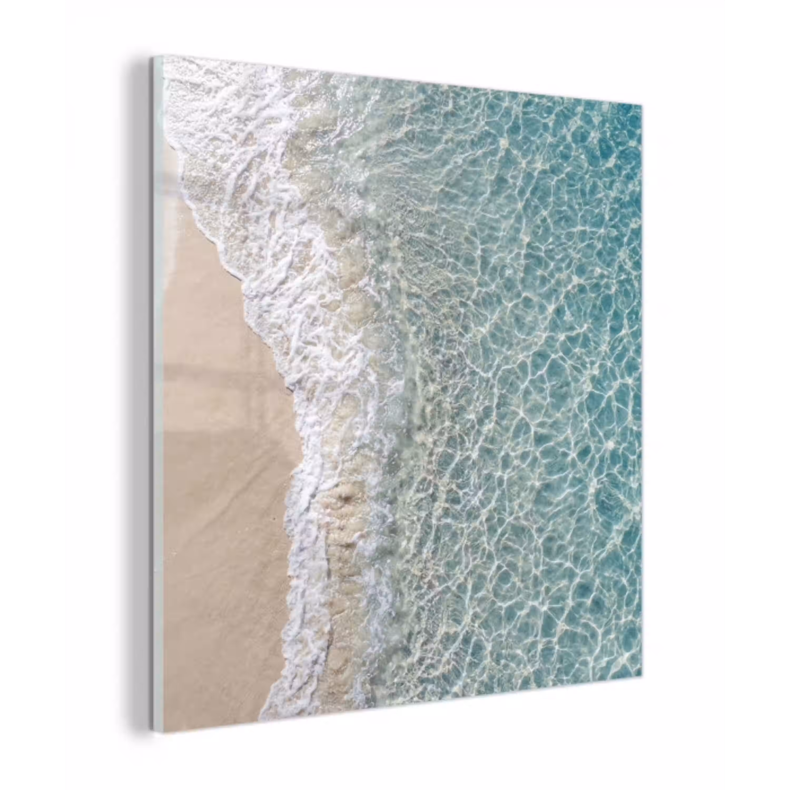 Kust - Zand - Blauw plexiglas 5mm klein -z3d