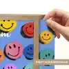 Smileys - Kleurrijk Light Box met batterij (Wandlamp kind) middel -USP_websiteprintNL