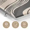Golven - Zwart - Zandkleur plexiglas 5mm klein -sfeer2