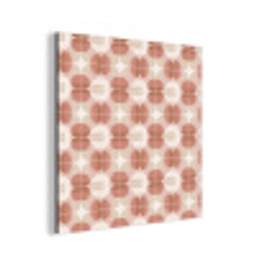 Retro - Klassiek - Roze aluminium wit klein 46 -3d