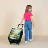 Dino - Schildpad - Jungle Kinderkoffer - Zwart klein -sfeer1