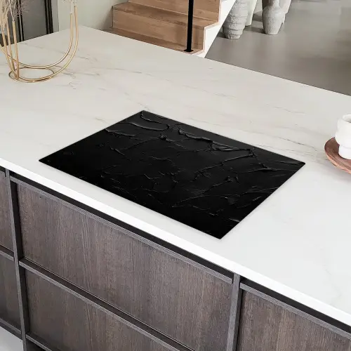 Zwart - Verf Inductie beschermer vinyl 3mm klein -sfeer8