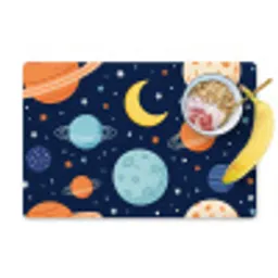 Ruimte - Planeten - Kleurrijk Placemat vinyl groot -zzzproduct_Kitchenyeah-website