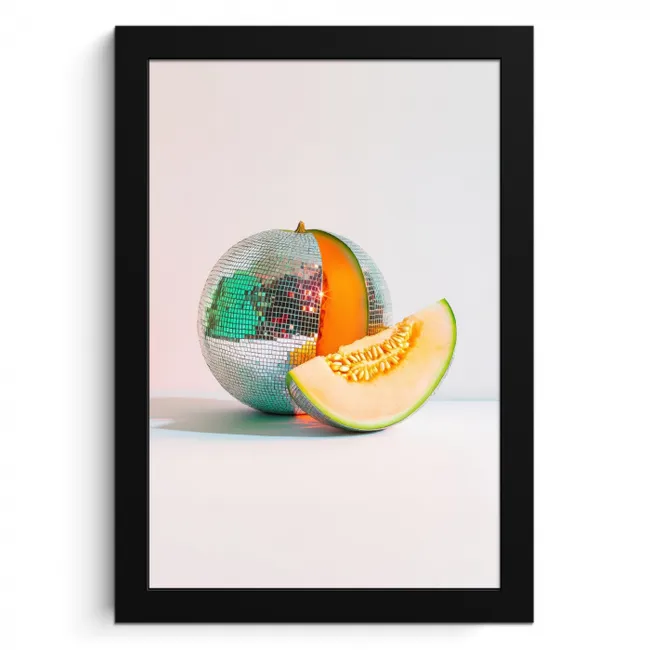 Disco - Discobal - Meloen - Pastel KitchenYeah - Keuken - Fotolijst klein -3d