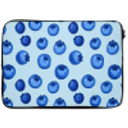 Bessen - Modern - Blauw laptophoes neopreen klein 279 -zkaufland3dotto