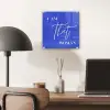 Blauw - I am that woman - Sierlijk - Minimalistisch plexiglas 5mm klein -sfeer6