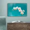 Orchidee - Bloemen - Plant - Wit - Paars canvas 2cm klein -sfeer4