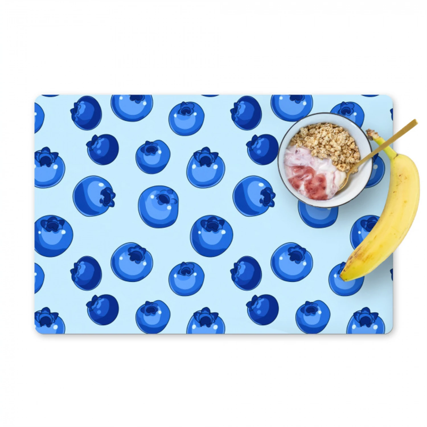 Bessen - Modern - Blauw Placemat vinyl groot 368 -zzzproduct_Kitchenyeah-website