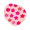 Bloemen - Patroon - Roze Wandcirkel Organisch Forex 3mm klein -3d