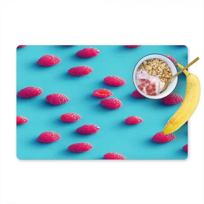 Blauw - Frambozen - Roze Placemat vinyl groot 368 -zzzproduct_Kitchenyeah-website