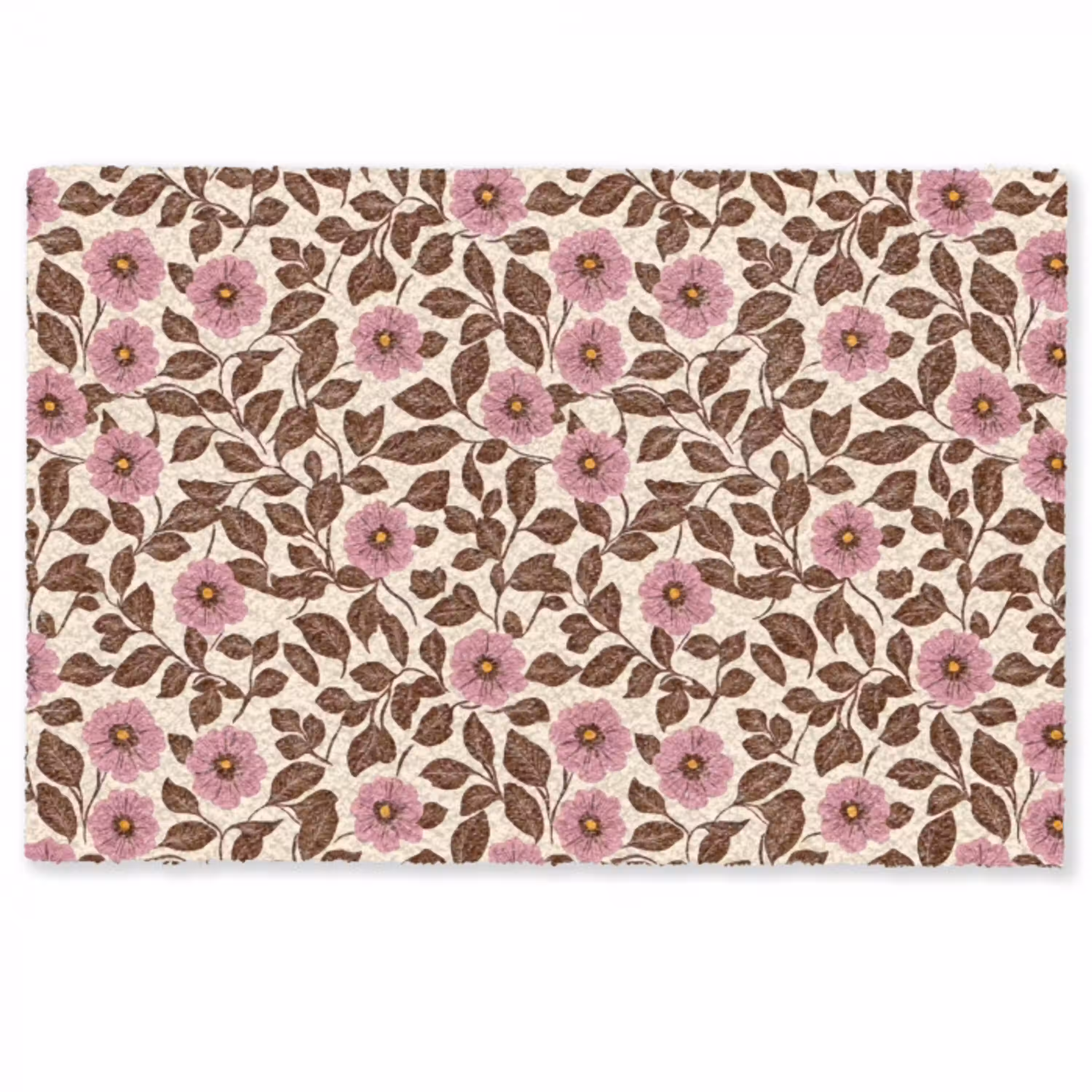 Bloemen - Bladeren - Kleurrijk Deurmat klein 898 -zkaufland3d