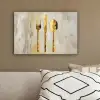 Verf - Goud - Bestek canvas 2cm klein -sfeer3