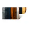 Hout - Planken - Donker - Warm Muursticker klein -3d