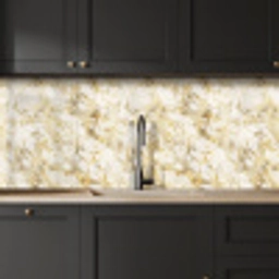 Warm - Gouden - Marmer - Patroon keuken achterwand 2 middel 871 -sfeer1