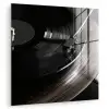 Close-up - Vinylplaat - Platenspeler - Zwart plexiglas 5mm klein -zzzproduct_nieuw