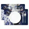 Koe - Delfts - Blauw - Artistiek Placemat vinyl groot -zzsfeer2_Kitchenyeah-website