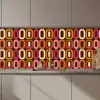 Modern - Retro - Kleurrijk keuken achterwand 2 middel 871 zz_3dshopping