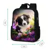 Lasse het Hondje Rugzak - Zwart middel -productfoto_formaten