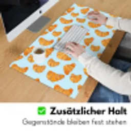 Croissant - Speels - Blauw Muismat XXL klein 681 -ysfeer3_duits