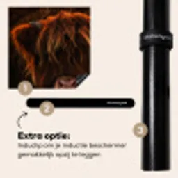 Vurige Manen Inductie beschermer vinyl 3mm middel -zzzzzzz-induclip_NL