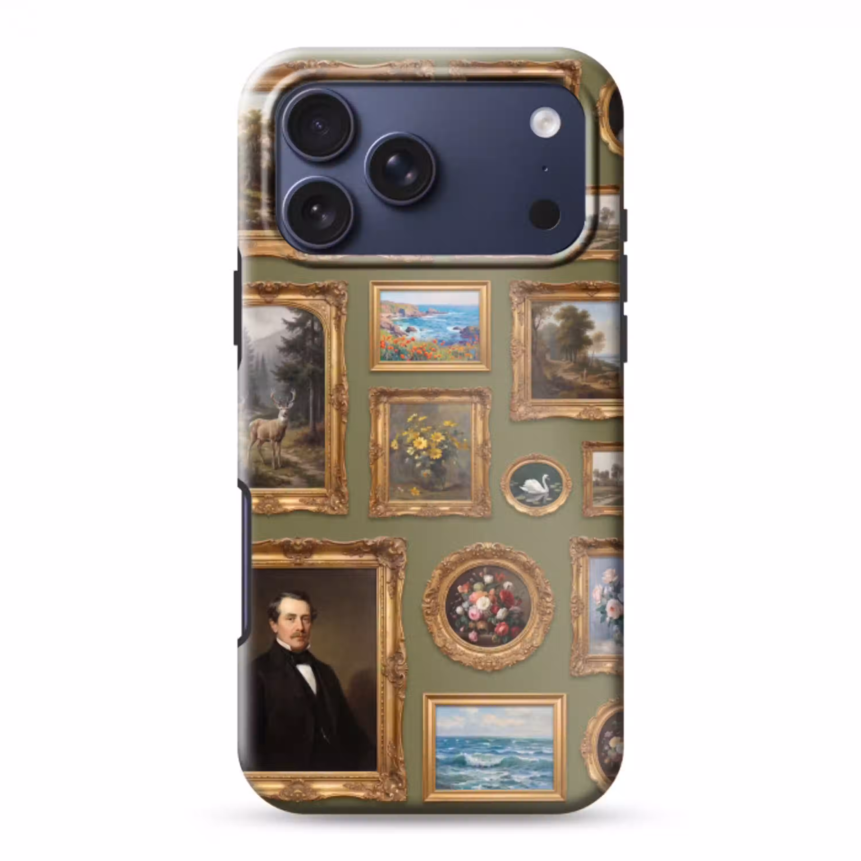 Hert - Bos - Natuur - Klassiek - Dieren Toughcase MagSafe Apple iPhone 17 Pro Max klein -3d