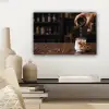 Espresso - Melk - Café canvas 2cm klein -sfeer6