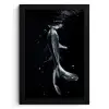 Koi - Vissen - Water - Zwart KitchenYeah - Keuken - Fotolijst klein -3d
