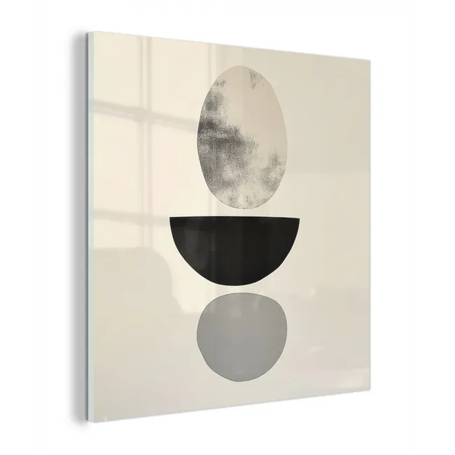 Beige - Japandi - Wabi sabi plexiglas 5mm klein -z3d