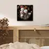 Bloemen - Jan Davidsz de Heem - Tijger - Schilderij - Stilleven - Oude meesters aluminium wit klein -sfeer3