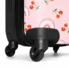 Kersen en regenboogpatroon NBS - Handbagage koffer - Unisex middel -wiel