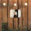 Geometrische - Vormen - Wit tuinposter los doek klein -sfeer1