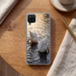 Eenden - Water - Natuur Telefoonhoesje Samsung Galaxy A12 klein -sfeer1