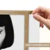 Vrouw - Lolly - Zwart - Wit Light Box met batterij (Wandlamp) middel -USP_websiteprintNL