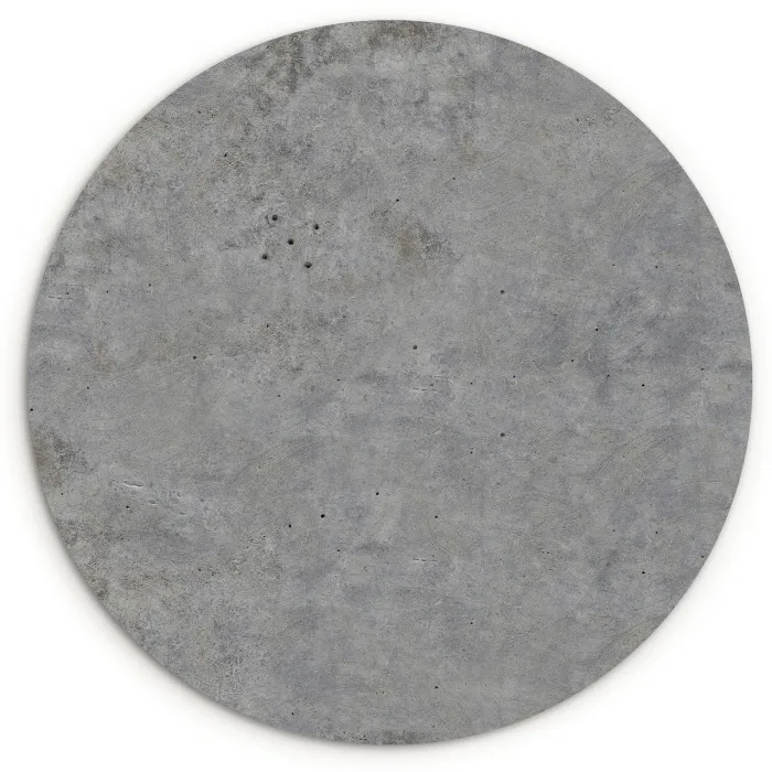Beton - Industrieel - Patronen Wandcirkel plexiglas klein 852 -3d