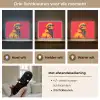 Zonnebril - Schedel - Jas - Rood Light Box met batterij (Wandlamp) middel -USP_lichtkleurNL