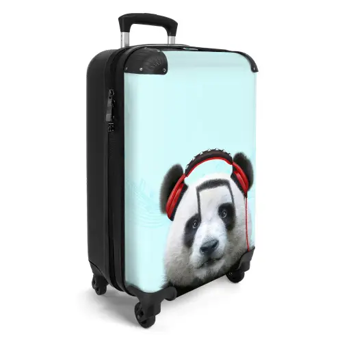 Kees de Panda Koffer - NBS - Handbagage middel -productfoto_3d