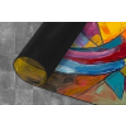 Abstract - Cirkels - Schilderij - Kleurrijk - Dynamisch Keukenloper - keukenmat middel -closeup