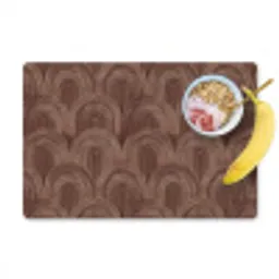 Ritmisch - Effect - Bruin Placemat vinyl groot 368 -zzzproduct_Kitchenyeah-website