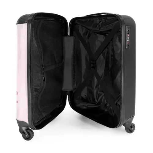 Aquarel aurora NBS - Handbagage koffer - Kinderen Unisex middel -binnenkant