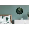 Plant - Monstera - Lichtinval Wandcirkel aluminium klein -slaapkamer